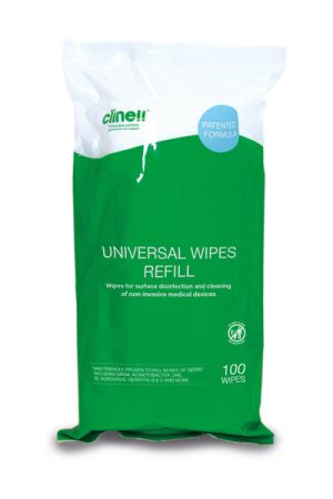 Clinell Sanitising Wipes – Tub 100 Refill