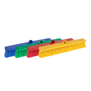 Hygiene Broom Head Soft 18″ – Blue | Red | Green | Yellow