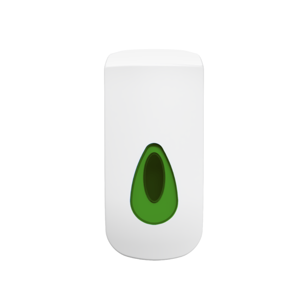 Modular Bulk Fill FOAM Soap Dispenser White Plastic 400ml