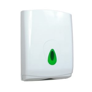 Modular C/M Paper Hand Towel Dispenser White Plastic Large