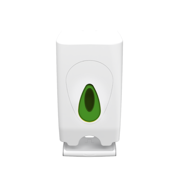 Modular Twin Roll Toilet Tissue Dispenser White Plastic