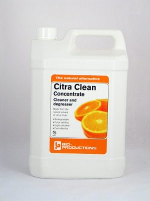 Citra Clean Concentrate Orange Cleaner Degreaser 5 ltr