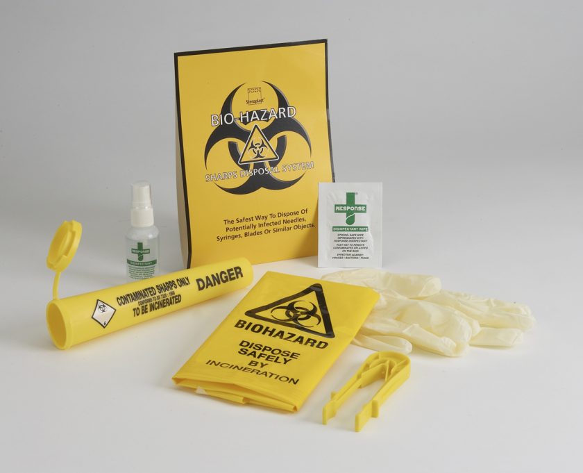Sharps Disposal System 1 Application
