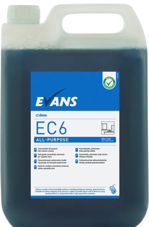 Evans Vanodine EC6 Super Concentrate All-Purpose Cleaner 5 ltr
