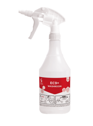 Evans Vanodine EC9+ Washroom Cleaner & Degreaser Spray Bottle
