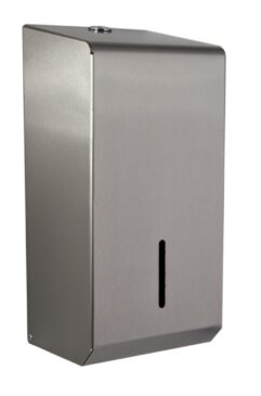Synergise Brushed Bulk Pack Toilet Tissue Dispenser Stainless Steel