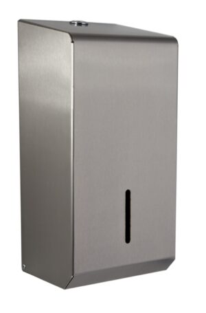 Synergise Brushed Bulk Pack Toilet Tissue Dispenser Stainless Steel