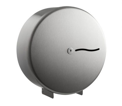 Synergise Mini Jumbo Toilet Tissue Dispenser Brushed Stainless Steel