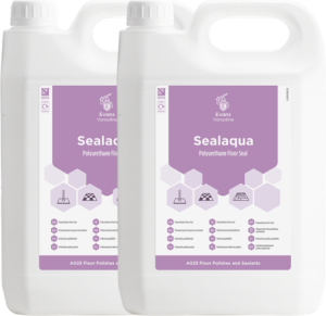 Evans Vanodine Seal Aqua Water Based Polyurethane Floor Seal 2 x5 ltr
