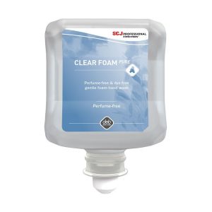 Deb Clear Pure Perfume-free & Dye-free 6 x 1 ltr Gentle Foam Hand Wash
