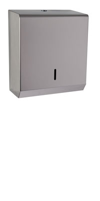 Synergise C/M Fold Paper Hand Towel Dispenser Polished Stainless Steel