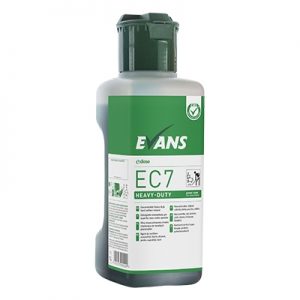 Evans Vanodine EC7 Super Concentrate Heavy Duty Hard Surface Cleaner 4 x 1 ltr