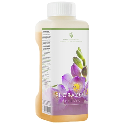 florzol freesia Evans Vanodine Florazol Freesia Concentrated Deodoriser 1 ltr