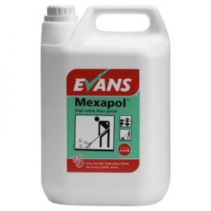 Evans Vanodine Mexapol High Solids Floor Polish 5 ltr