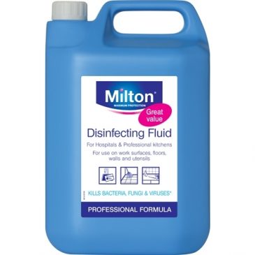 Milton Maximum Protection Disinfectant Fluid 5 ltr