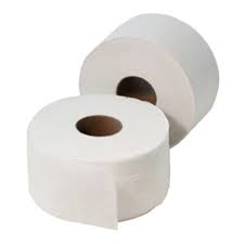 Mini Jumbo Recycled Toilet Tissue 2 ply White 12 x 200m 2.25″ core