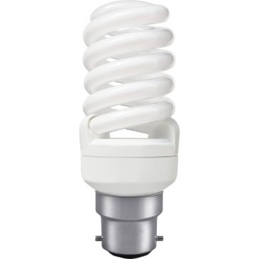 Mini Spiral Compact Fluorescent 10w BC