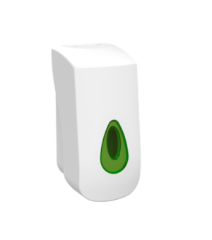 Modular Bulk Fill Soap Dispenser White Plastic 400ml