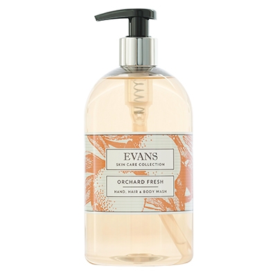 orchard_500.jpg Evans Vanodine Orchard Fresh Hands, Hair & Body Wash 6 x 500 ml