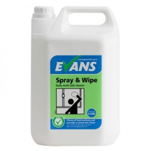 Evans Vanodine Spray & Wipe 5 ltr
