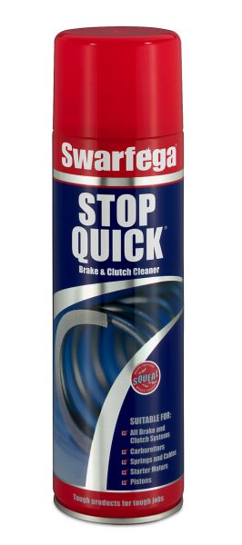 Swarfega Stop Quick 12 X 500ml Aerosol Brake and Clutch Cleaner