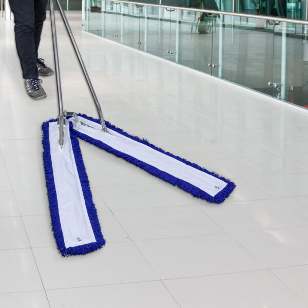 Acrylic V-Sweeper Complete with Twin Blue Sweeper Heads