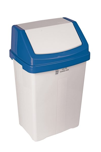 yellow top storage bin