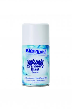 Kleenmist Fragrance Odour Control Aerosol Cranberry Blast 270ml