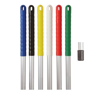 Exel Medium Weight Aluminium Handle 137cm Colour Coded 
