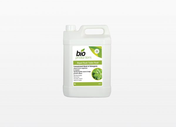 Royal Flush Fluid Biological Toilet & Commode Fluid 2 x 5 litre