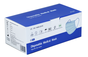 Disposable Fluid Resistant Type 11R Face Mask 50