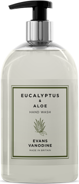 Evans Vanodine Eucalyptus & Aloe Hand Wash 6 x 500ml