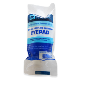 Eye Pad Dressing Flow Wrapped