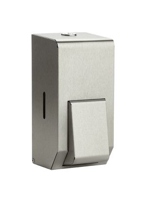 Synergise Bulk Fill Soap Dispenser 400ml Brushed Stainless Steel