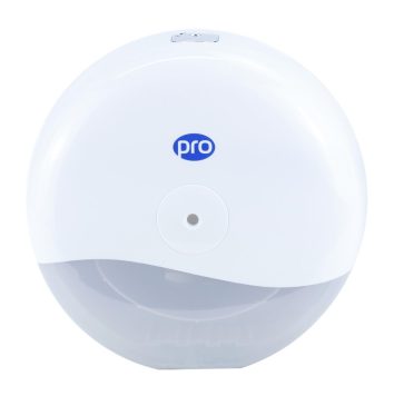 PRO Mini Centrefeed Toilet Tissue Dispenser White