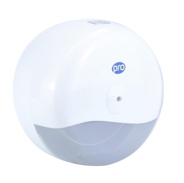 PRO Mini Centrefeed Toilet Tissue Dispenser White
