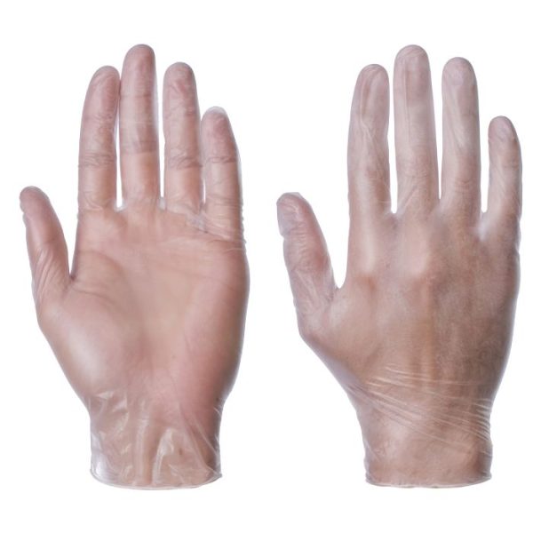 Supertouch Powderfree Vinyl Gloves Medium
