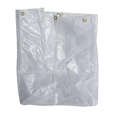 101265-04 Folding Waste Cart Vinyl Bag Light Translucent 205L
