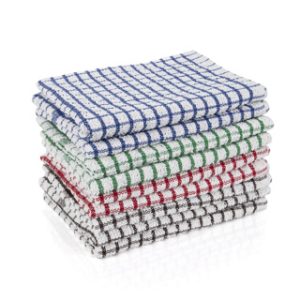Tea Towel Terry Assorted x 10