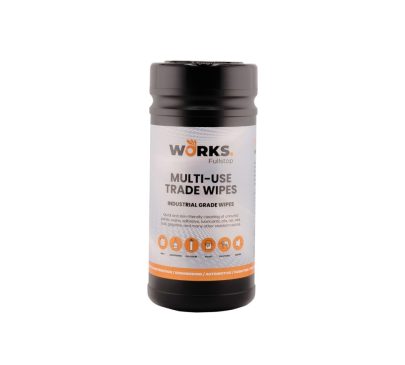 Works Multi-Use Trade Wipes Industrial Grade Wipes 100 Canister