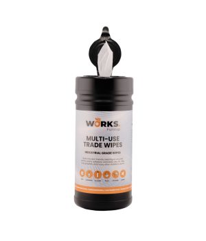 Works Multi-Use Trade Wipes Industrial Grade Wipes 100 Canister