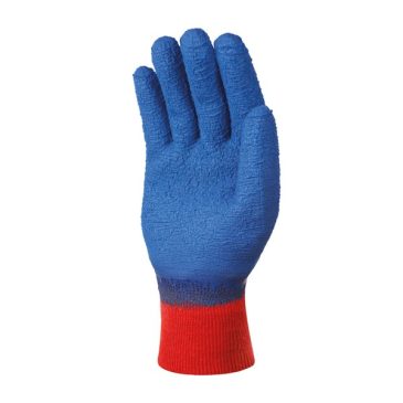 Blue Latex Coated Grip Glove