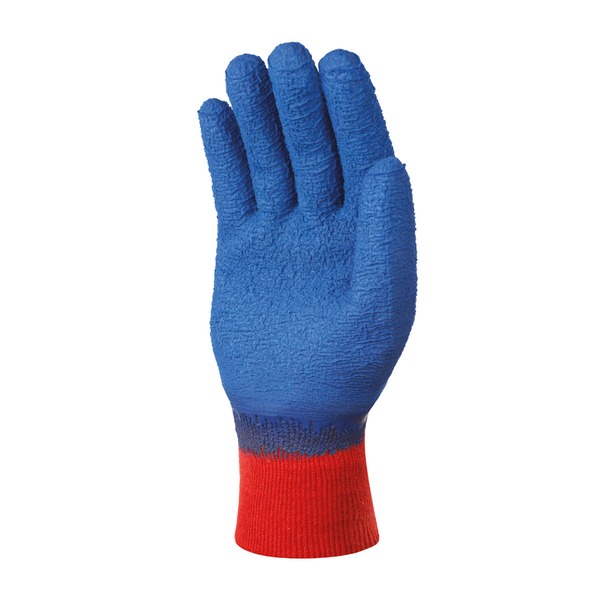 600Wx600H-300786-3 Blue Latex Coated Grip Glove (Pair)