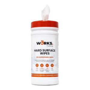 Works Hard Surface IPA Wipes 200 Tub