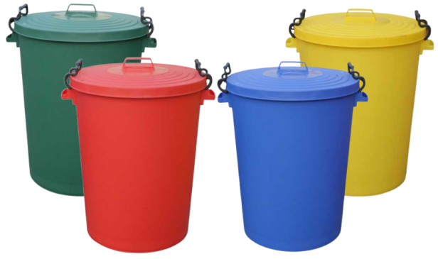 110 litre Bin C/W Clipon Lid
