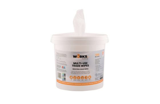 Works Multi-Use Trade Wipes X-Large Industrial Grade Wipes 150 Bucket
