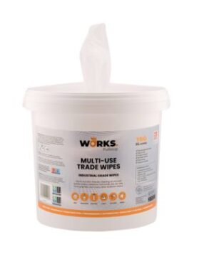 Works Multi-Use Trade Wipes X-Large Industrial Grade Wipes 150 Bucket