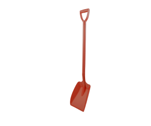 Salmon D Grip Shovel 320mm Red