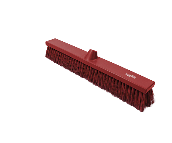 500 RED Salmon Premier Medium 500mm Sweeping Broom