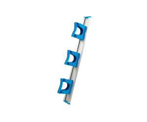 Salmon 515mm Aluminium Handing Rail Set 3x Blue